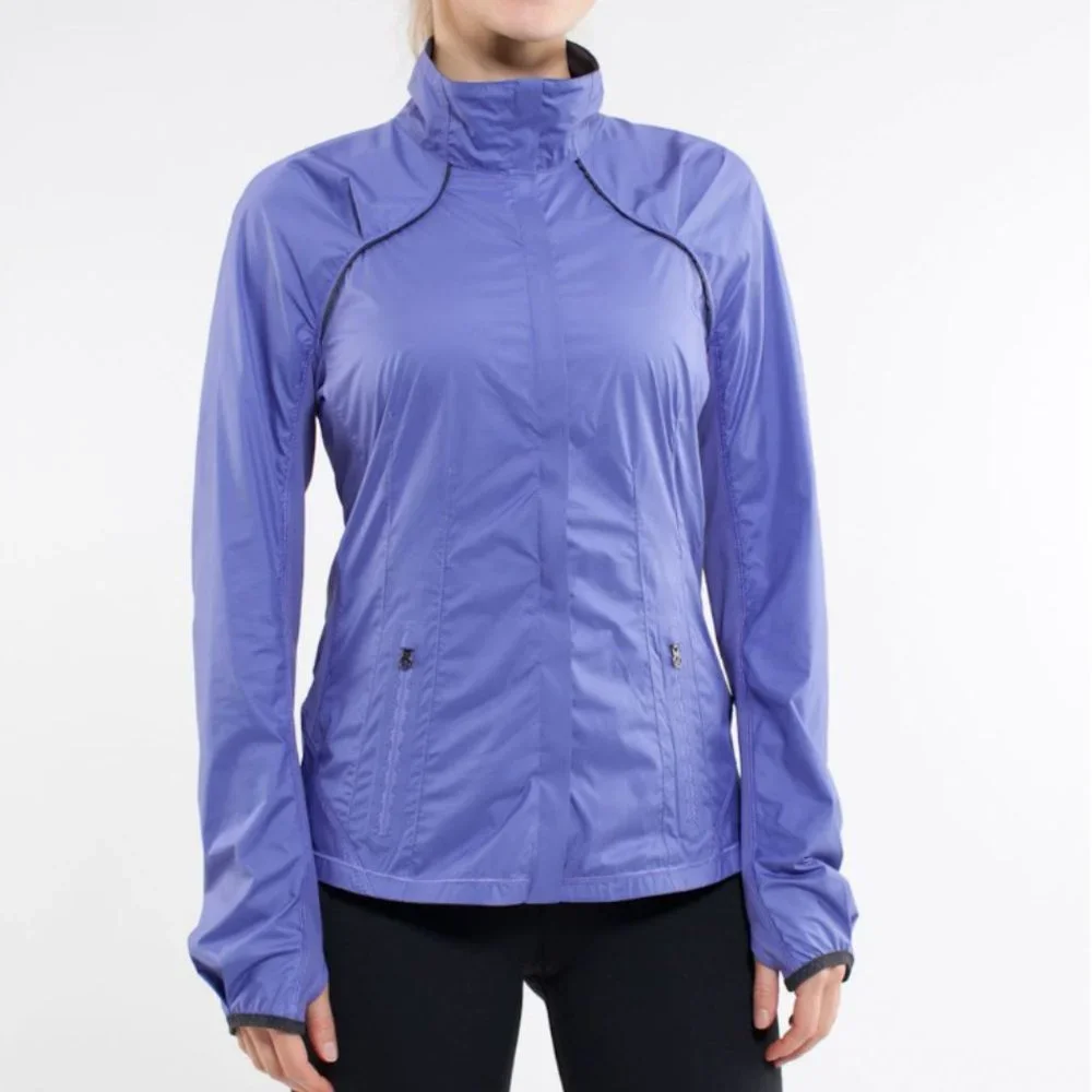 Lululemon Run Essential Jacket Persian Purple 6